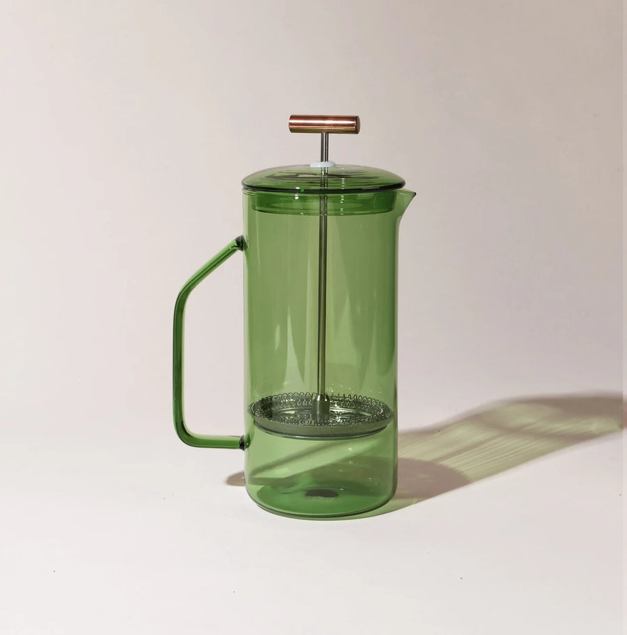 VERDE GLASS FRENCH PRESS