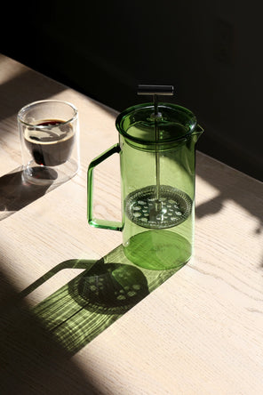 VERDE GLASS FRENCH  PRESS